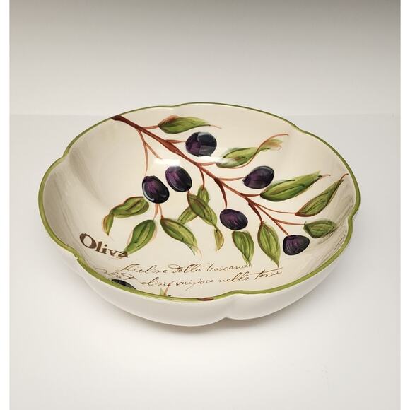 Toscany Vintage 3PC Olive Serving Bowls - Picture 2 of 11